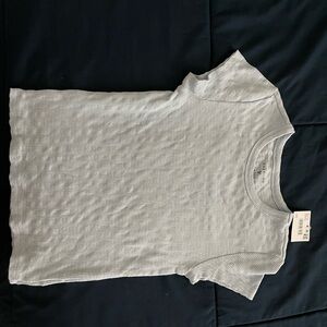 American Eagle Outfitters Light Blue Short Sleeve Tee